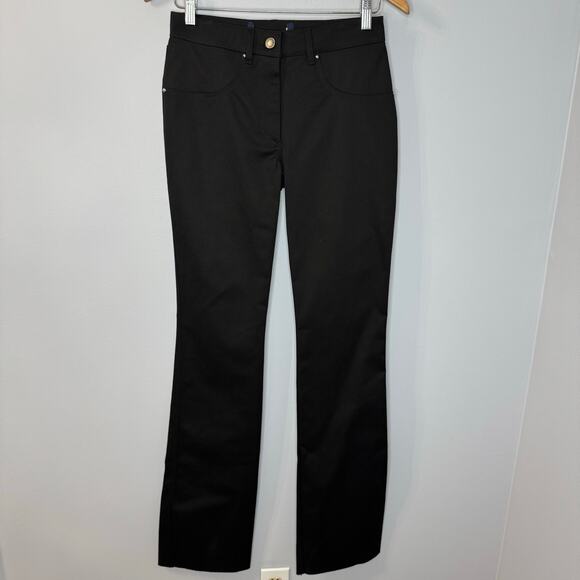 Louis Vuitton Uniform Black Stretch Pant Women's 32 - 2 Luxury Academia READ - Picture 10 of 10